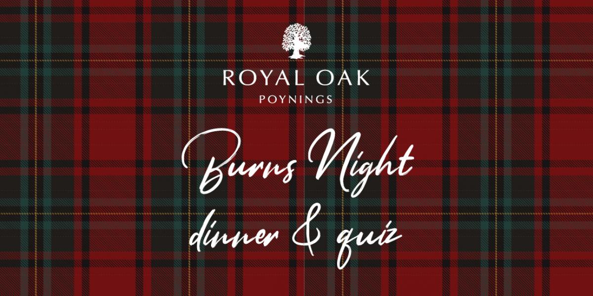 Burns Night Dinner